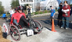 U of U Moonbuggy in Action